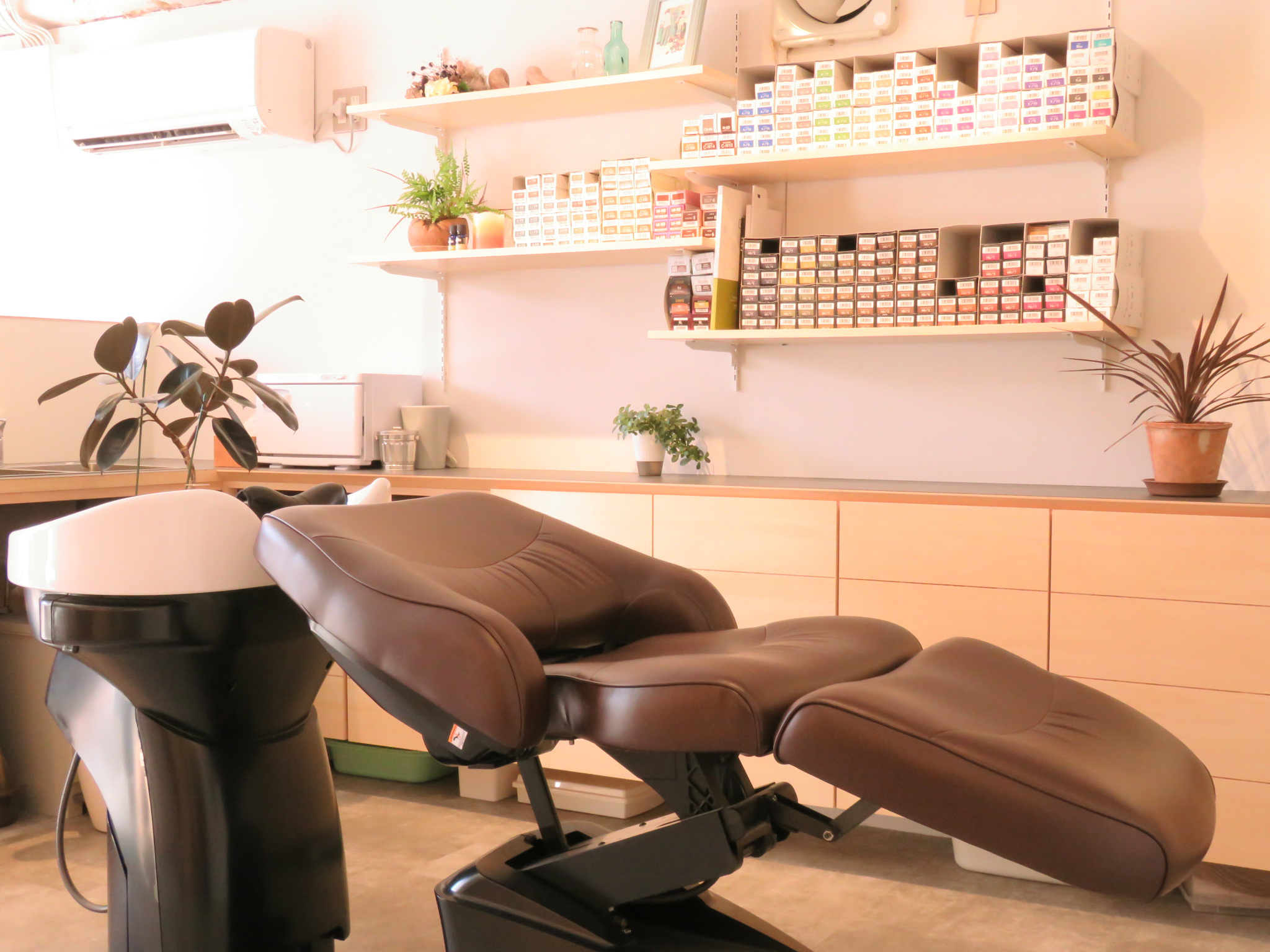 fogo店内　シャンプー台